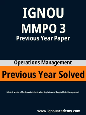 MMPO 3 Previous Year Solved Question Paper