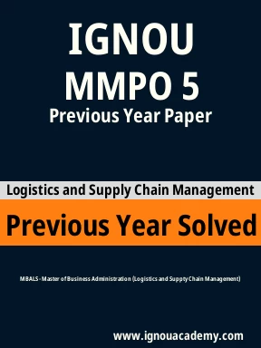 MMPO 5 Previous Year Solved Question Paper