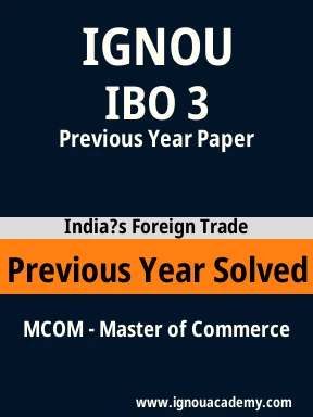 IBO 3 Previous Year Solved Question Paper