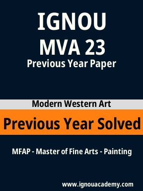 MVA 23 Previous Year Solved Question Paper