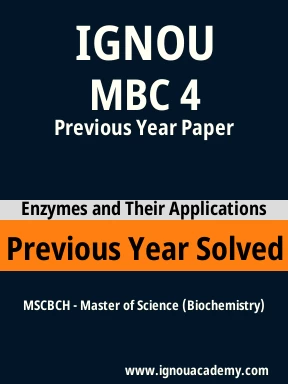MBC 4 Previous Year Solved Question Paper