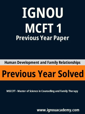 MCFT 1 Previous Year Solved Question Paper