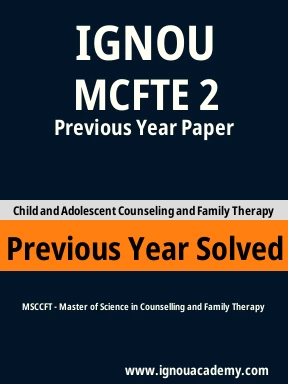 MCFTE 2 Previous Year Solved Question Paper