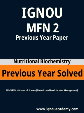 MFN 2 Previous Year Solved Question Paper