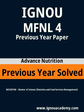 MFNL 4 Previous Year Solved Question Paper