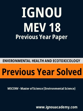 MEV 18 Previous Year Solved Question Paper