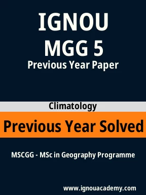 MGG 5 Previous Year Solved Question Paper