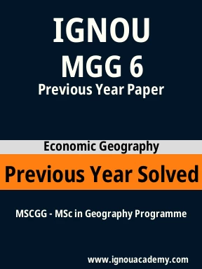 MGG 6 Previous Year Solved Question Paper