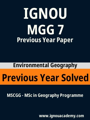 MGG 7 Previous Year Solved Question Paper