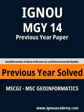 MGY 14 Previous Year Solved Question Paper