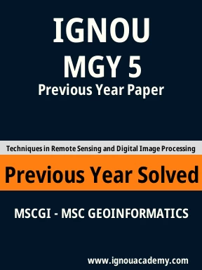 MGY 5 Previous Year Solved Question Paper