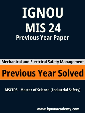 MIS 24 Previous Year Solved Question Paper