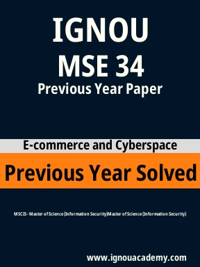 MSE 34 Previous Year Solved Question Paper