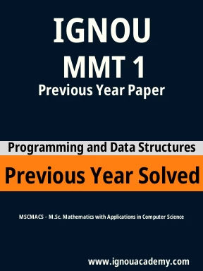MMT 1 Previous Year Solved Question Paper