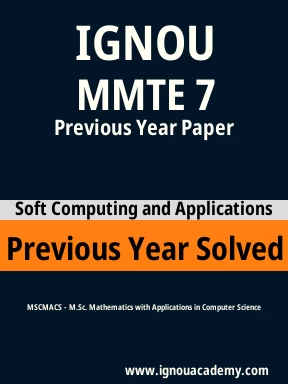 MMTE 7 Previous Year Solved Question Paper