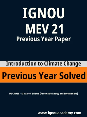 MEV 21 Previous Year Solved Question Paper