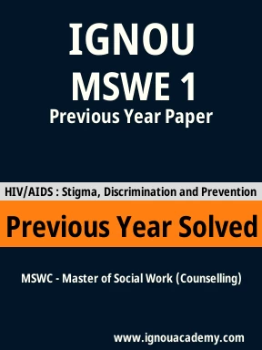 MSWE 1 Previous Year Solved Question Paper