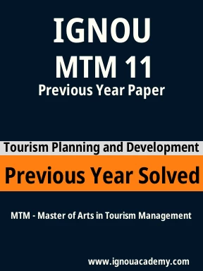 MTM 11 Previous Year Solved Question Paper