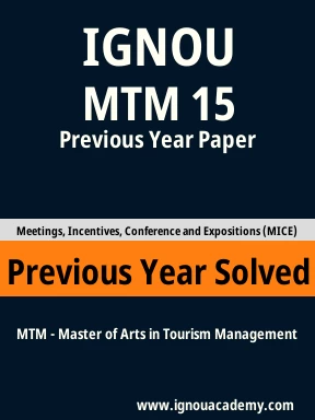MTM 15 Previous Year Solved Question Paper