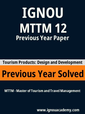 MTTM 12 Previous Year Solved Question Paper