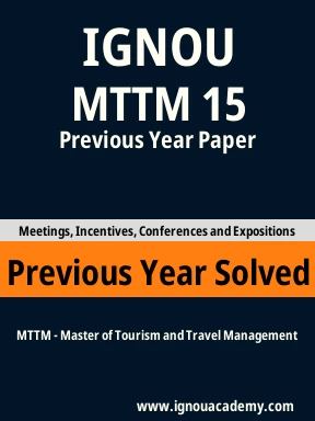 MTTM 15 Previous Year Solved Question Paper