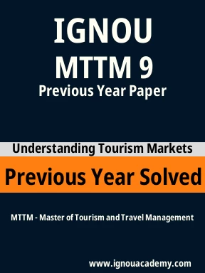 MTTM 9 Previous Year Solved Question Paper
