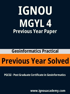 MGYL 4 Previous Year Solved Question Paper