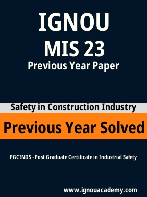 MIS 23 Previous Year Solved Question Paper