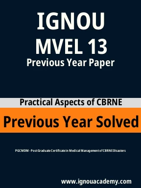 MVEL 13 Previous Year Solved Question Paper