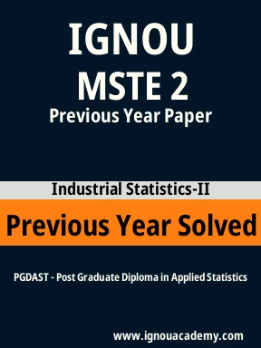 MSTE 2 Previous Year Solved Question Paper