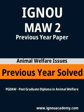  MAW 2 Previous Year Solved Question Paper