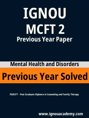 MCFT 2 Previous Year Solved Question Paper