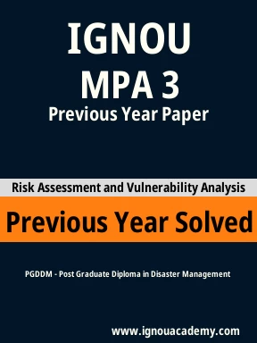 MPA 3 Previous Year Solved Question Paper
