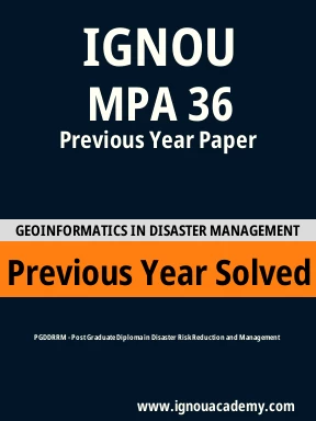 MPA 36 Previous Year Solved Question Paper