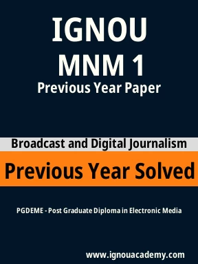 MNM 1 Previous Year Solved Question Paper