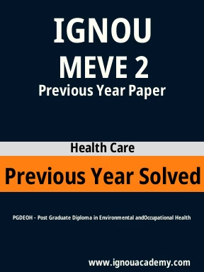 MEVE 2 Previous Year Solved Question Paper