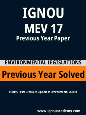 MEV 17 Previous Year Solved Question Paper