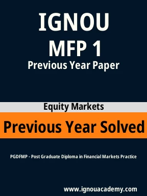 MFP 1 Previous Year Solved Question Paper
