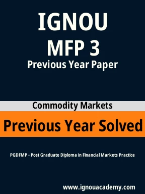 MFP 3 Previous Year Solved Question Paper