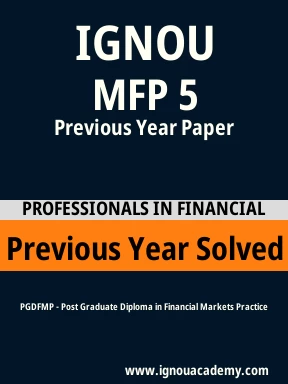 MFP 5 Previous Year Solved Question Paper