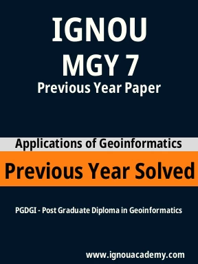 MGY 7 Previous Year Solved Question Paper
