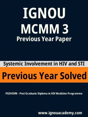 MCMM 3 Previous Year Solved Question Paper