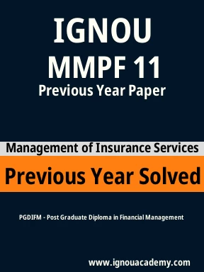 MMPF 11 Previous Year Solved Question Paper