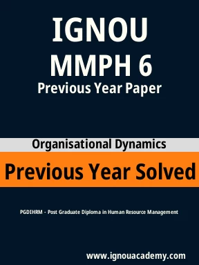 MMPH 6 Previous Year Solved Question Paper