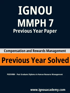MMPH 7 Previous Year Solved Question Paper