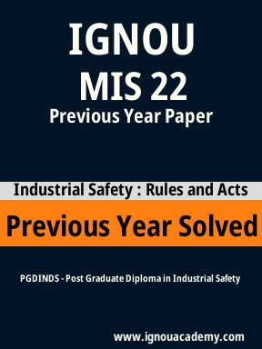 MIS 22 Previous Year Solved Question Paper