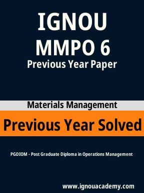 MMPO 6 Previous Year Solved Question Paper