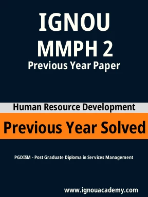 MMPH 2 Previous Year Solved Question Paper