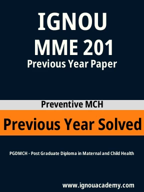 MME 201 Previous Year Solved Question Paper