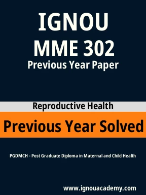 MME 302 Previous Year Solved Question Paper